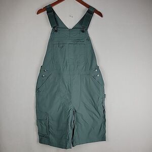 CO Green Casual Jumpsuit with Adjustable Straps